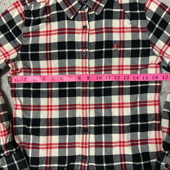 TEENIE WEENIE Plaid Button Down Shirt Women’s Size M - Picture 6 of 7